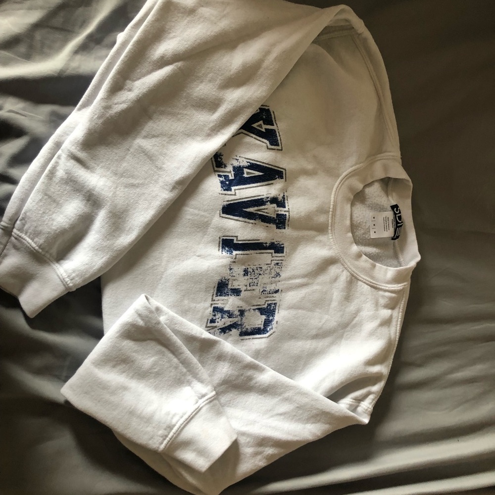 White Xavier Sweatshirt
